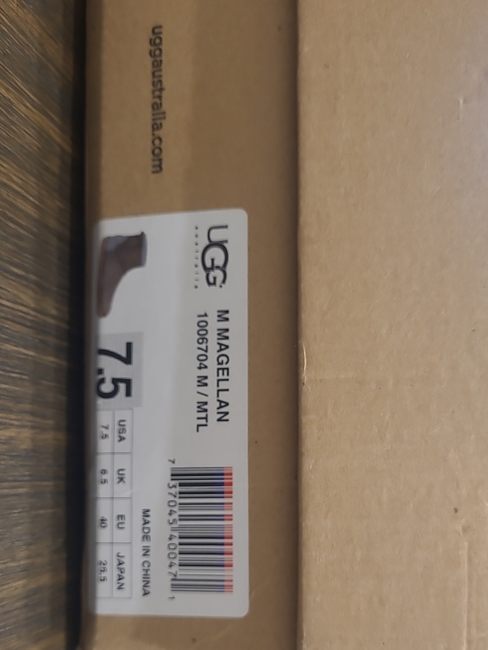 Mens UGG SHOE BOOT